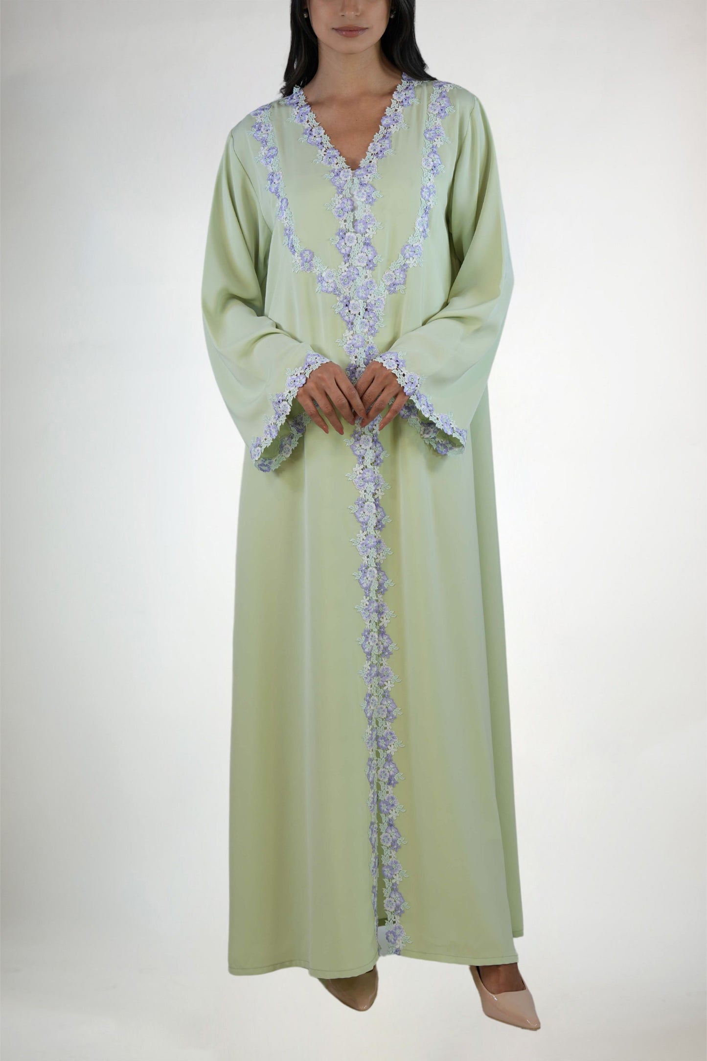 Sabah Sky Abaya Set
