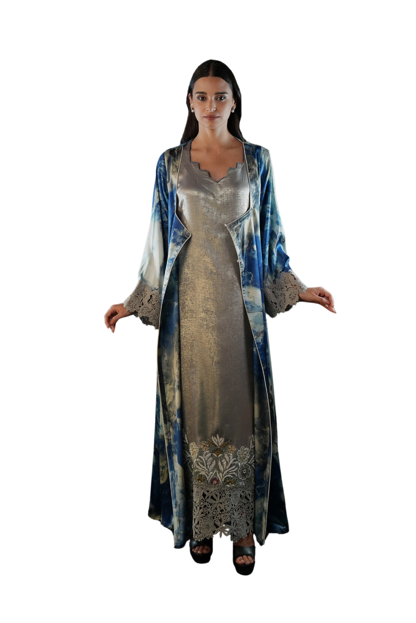 Saja Sky Abaya Set