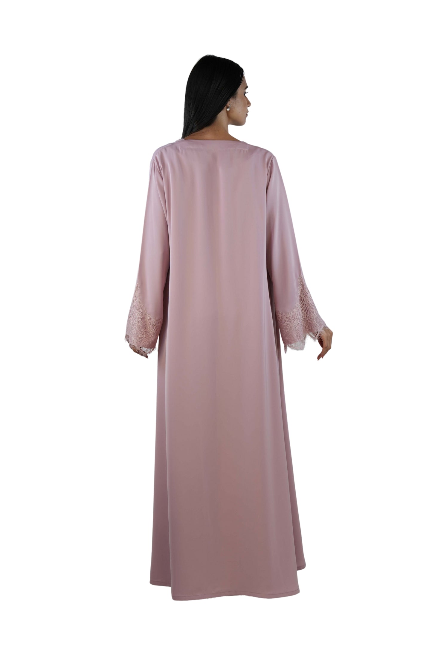 Shaden Blush Abaya Set