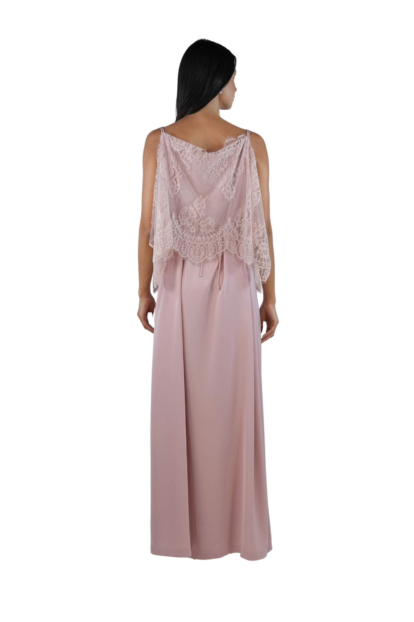 Shaden Blush Abaya Set