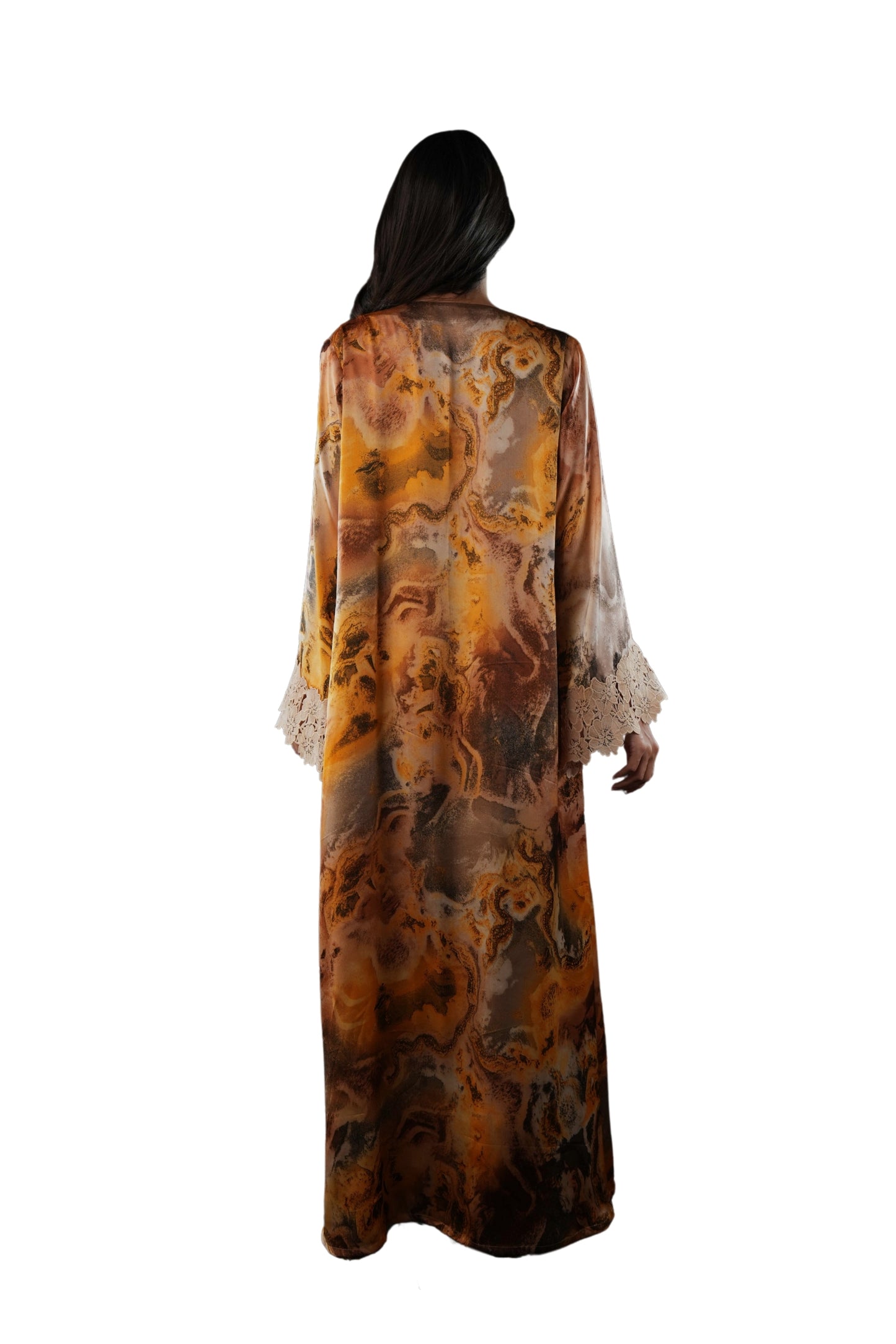 Saja Sand Abaya Set