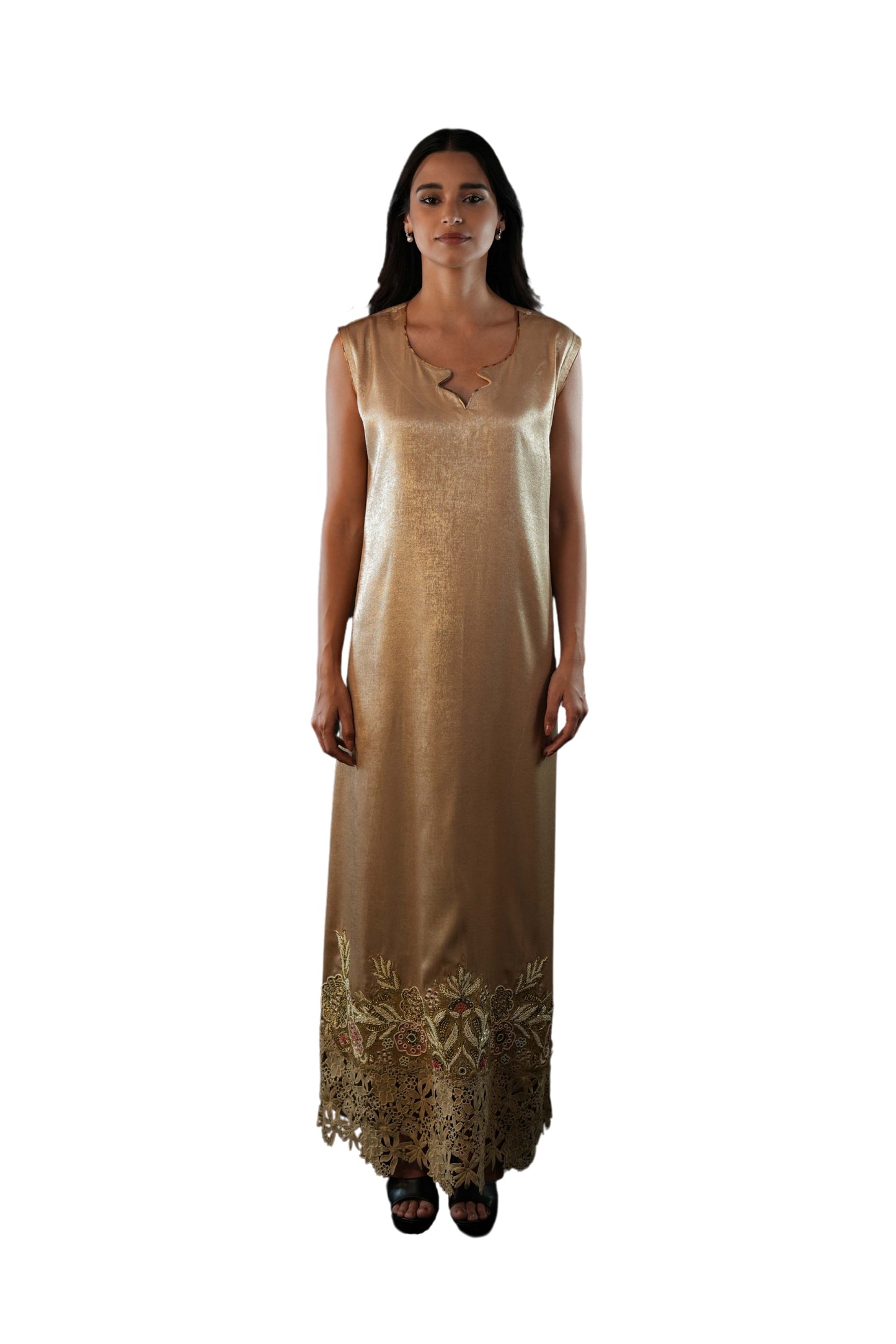 Saja Sand Abaya Set