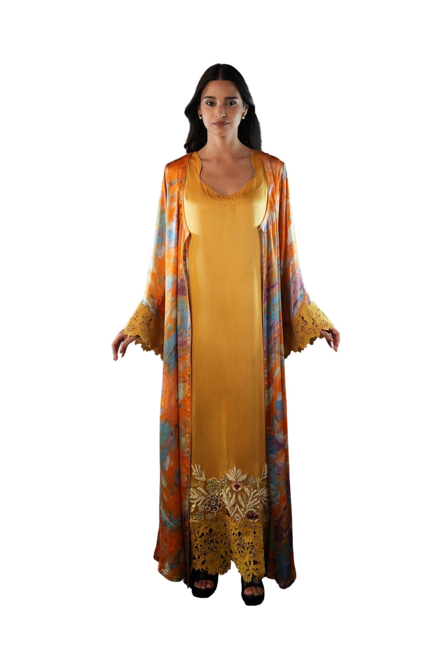 Saja Sunset Abaya Set