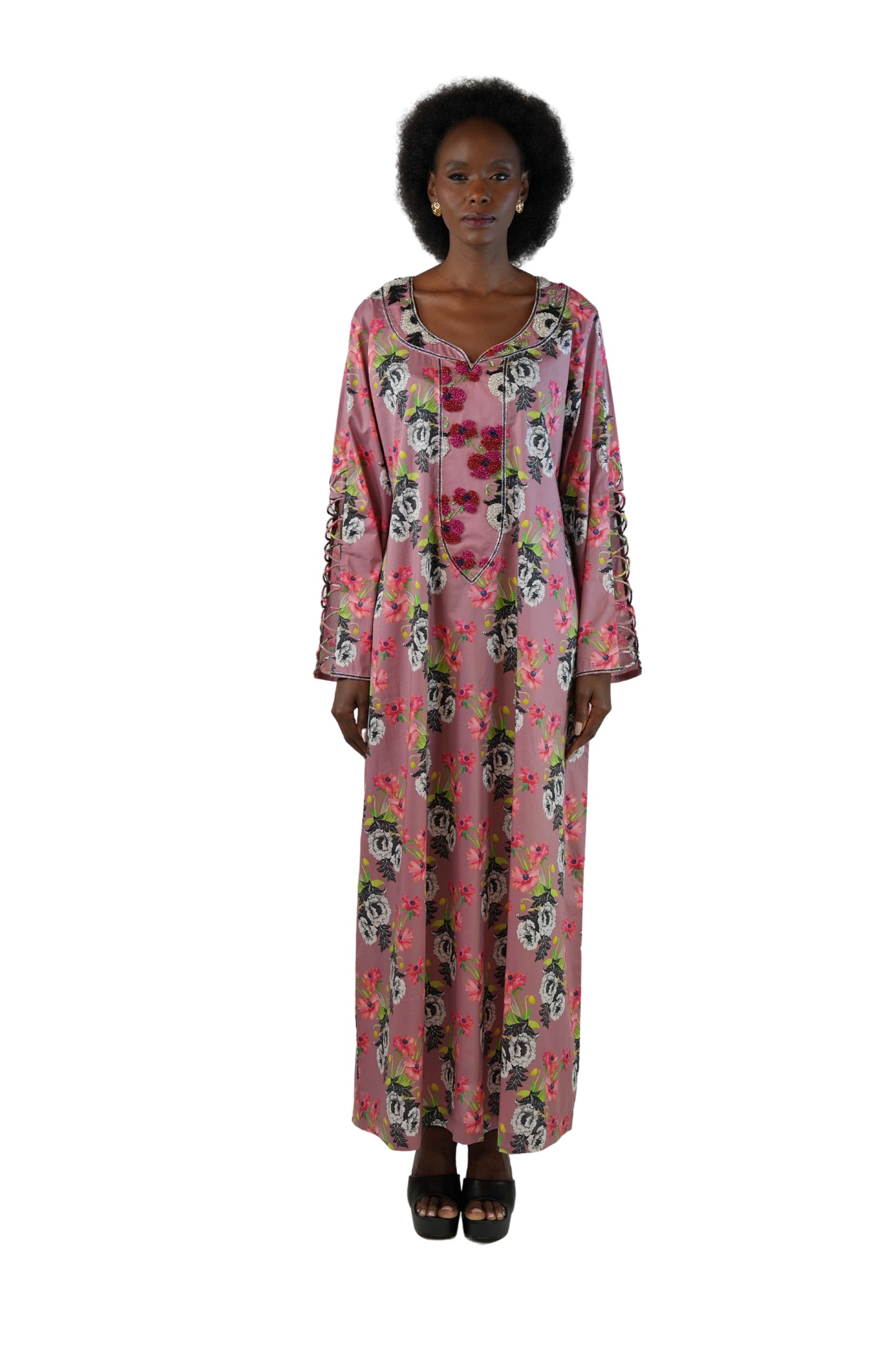 Flo Peony Kaftan