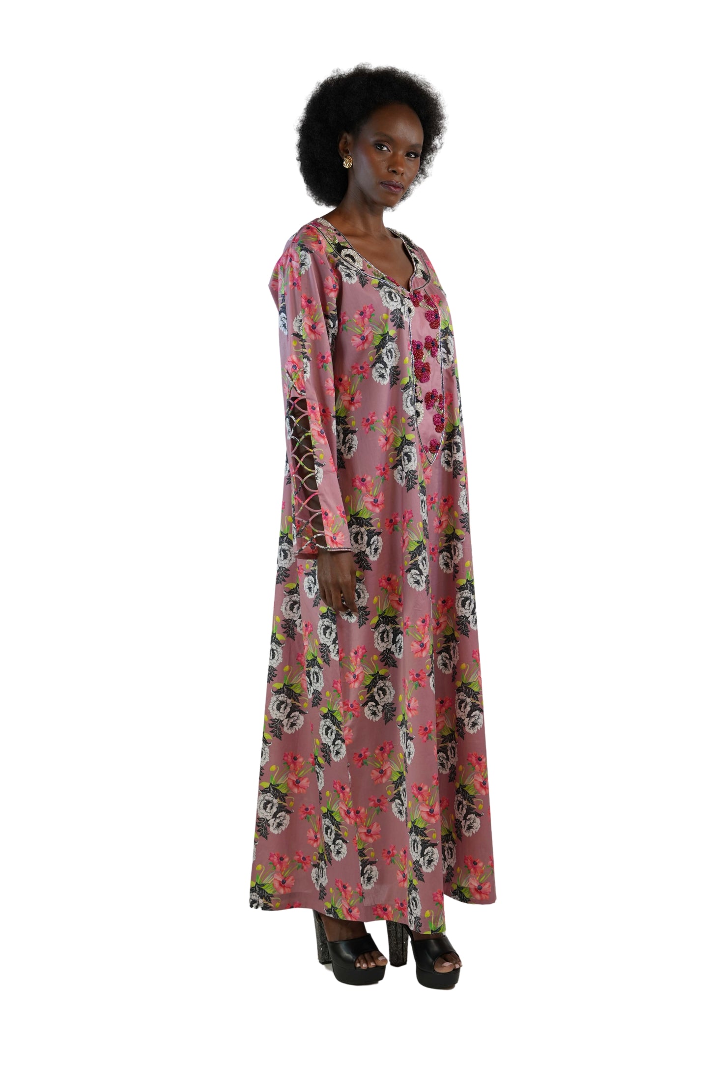 Flo Peony Kaftan