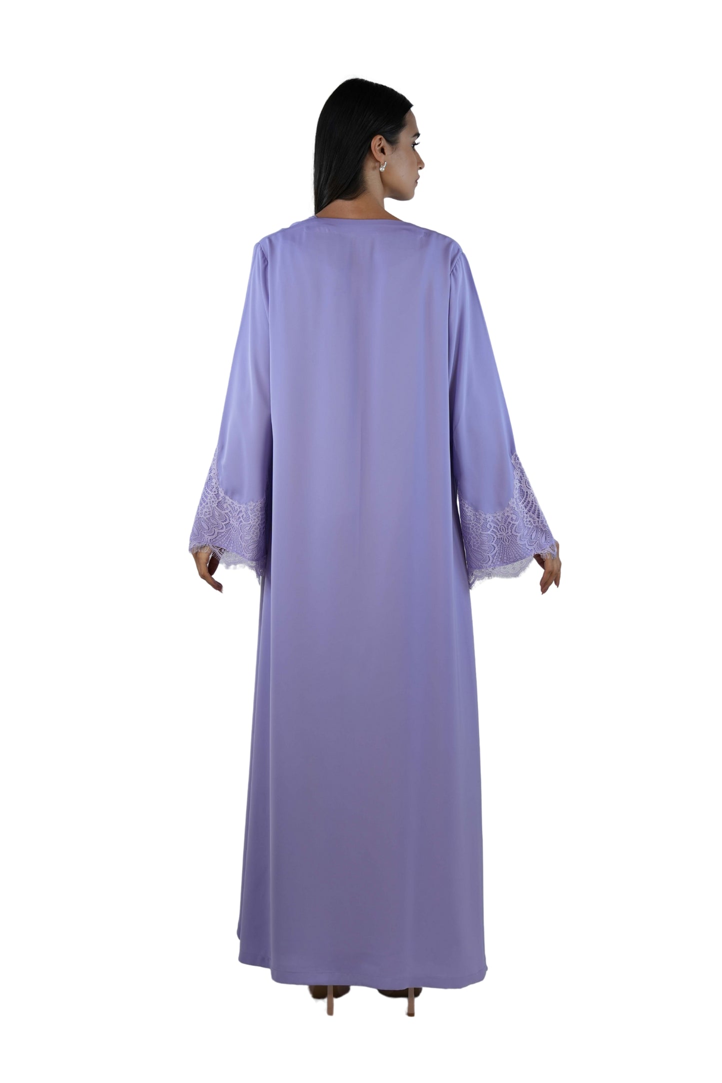 Shaden Lavender Abaya Set
