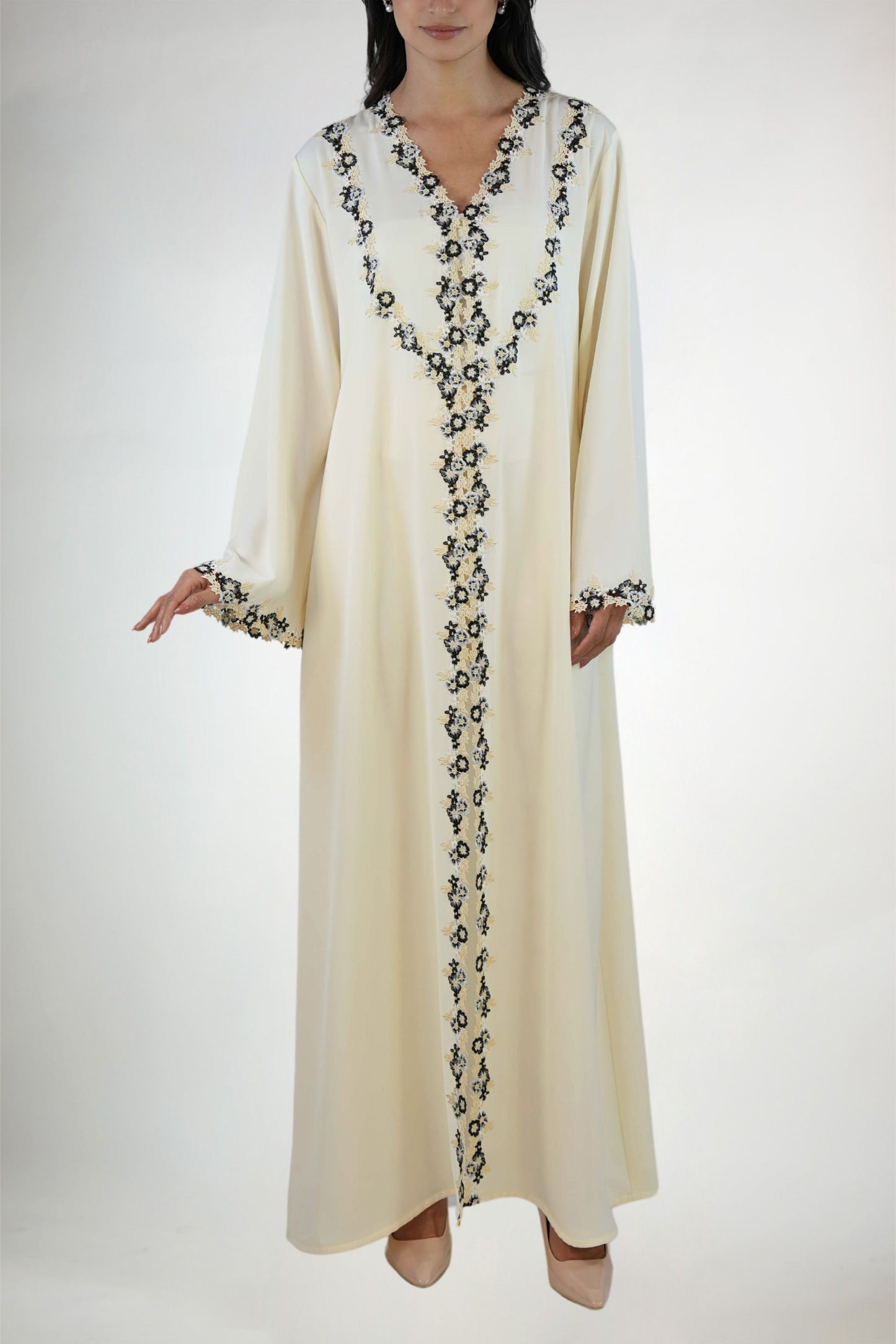 Sabah Sky Abaya Set