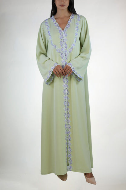 Sabah Sky Abaya Set