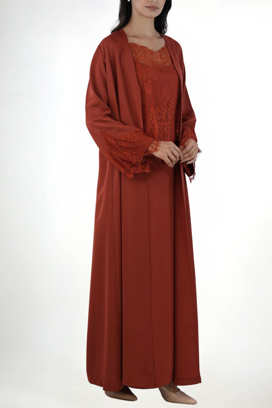 Shaden Ruby Abaya Set