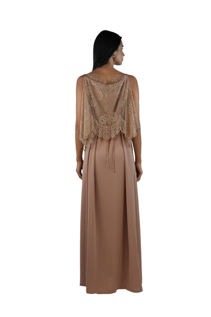 Shaden Sand Abaya Set