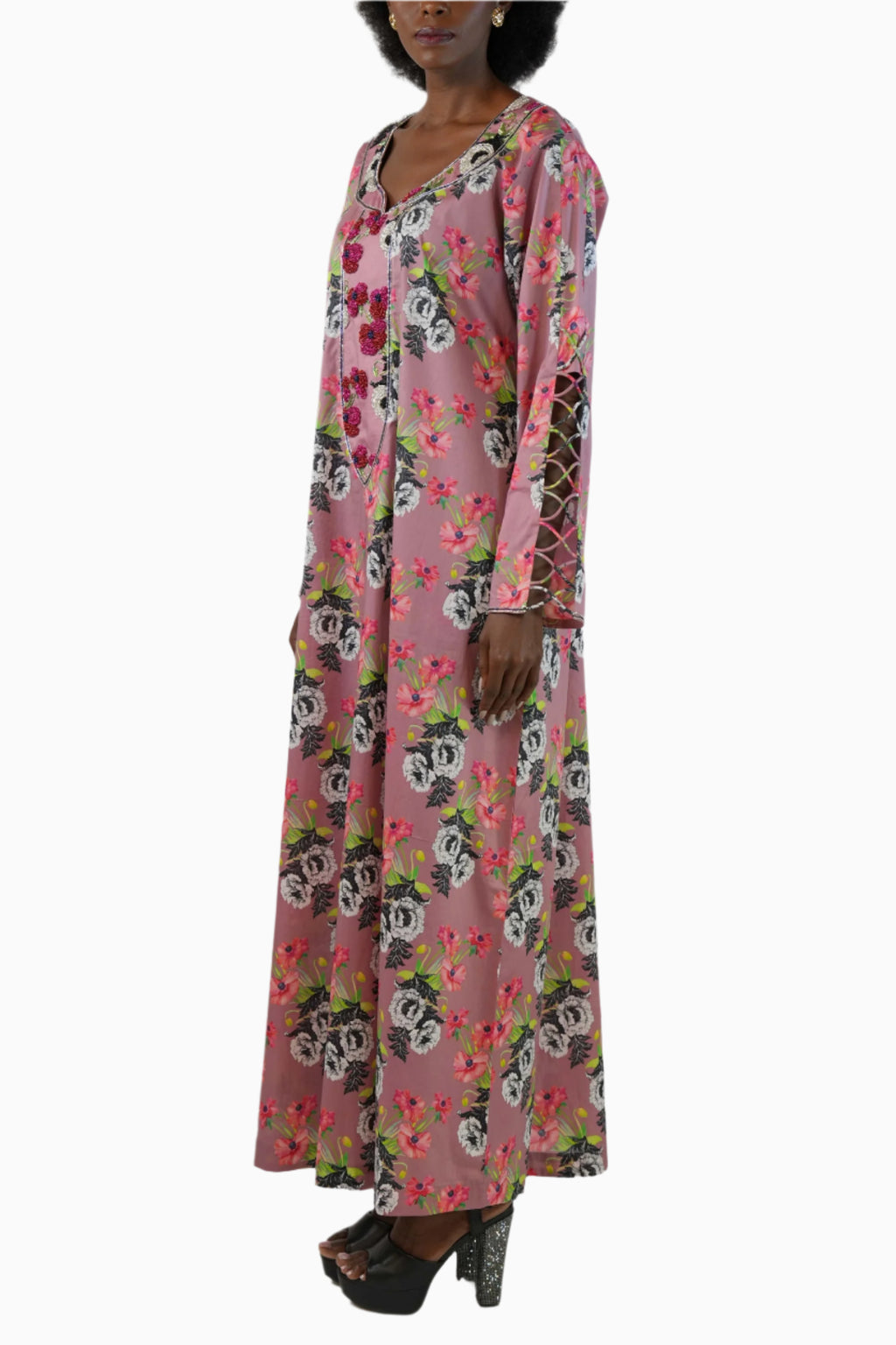 Flo Peony Kaftan