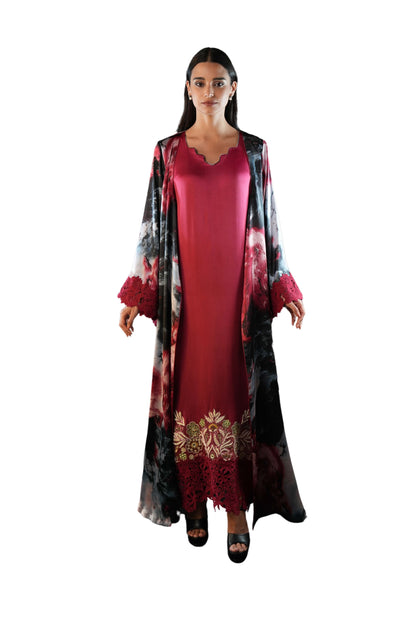 Saja Rose Abaya Set