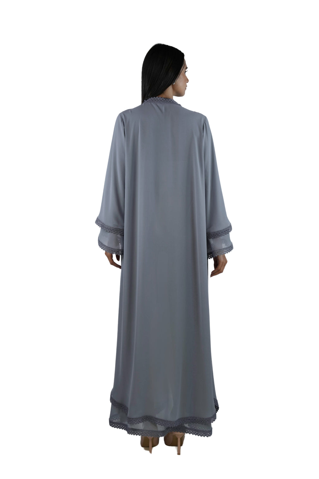 Lenah Gray Abaya Set