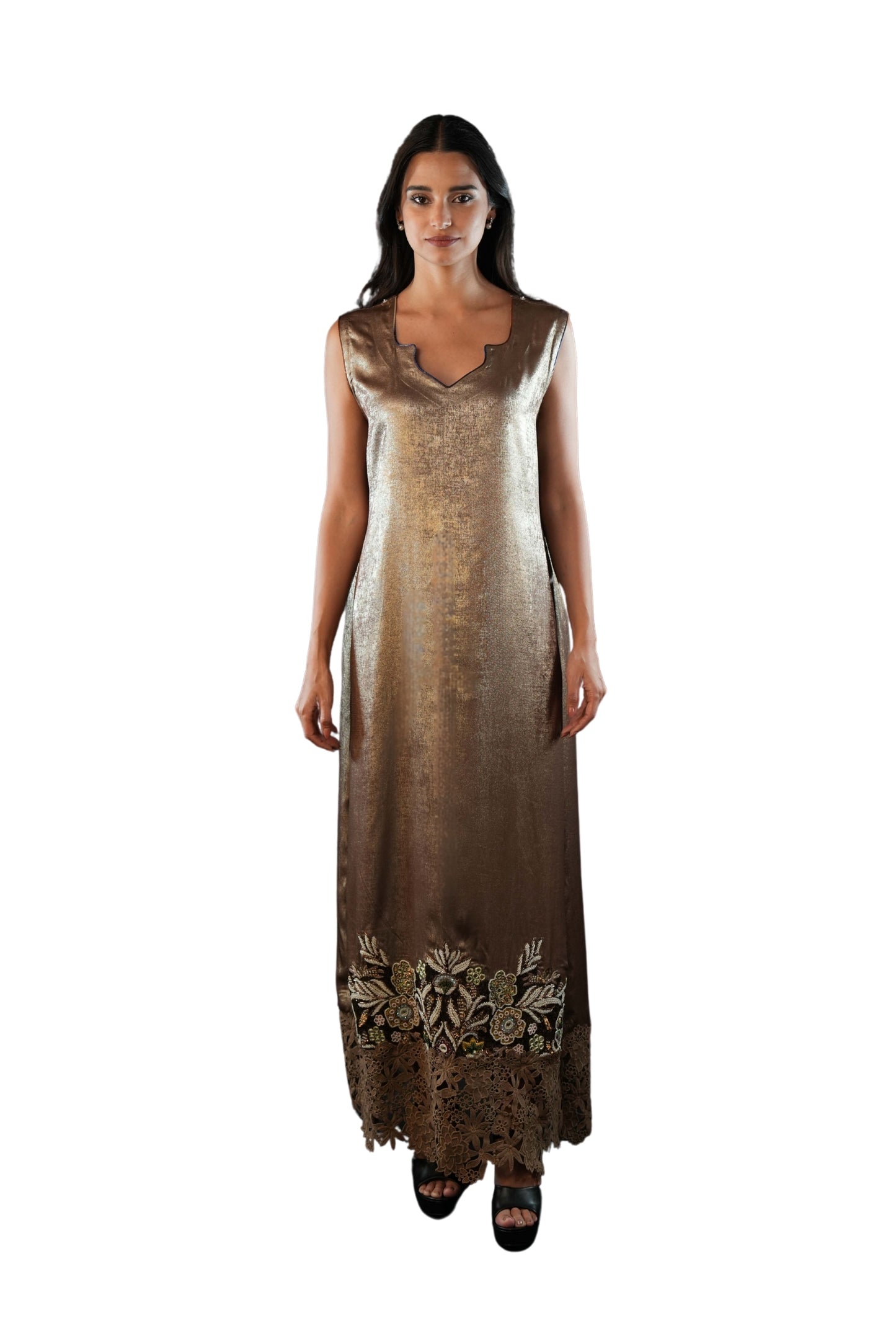 Saja Earth Abaya Set