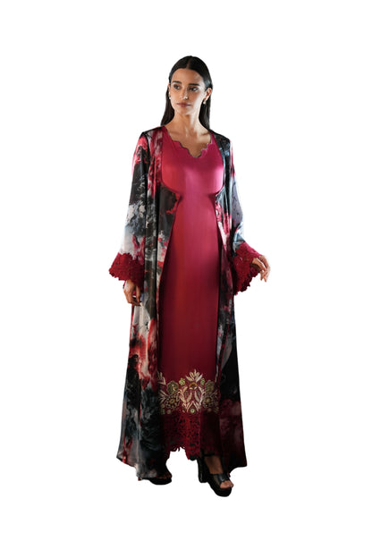 Saja Rose Abaya Set