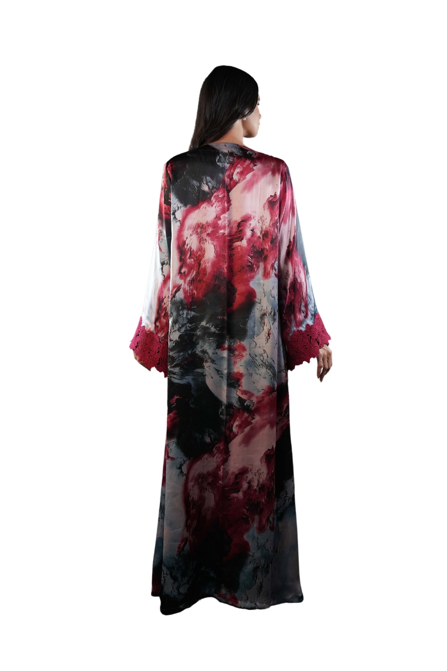 Saja Rose Abaya Set