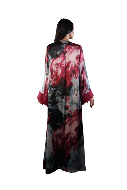 Saja Rose Abaya Set