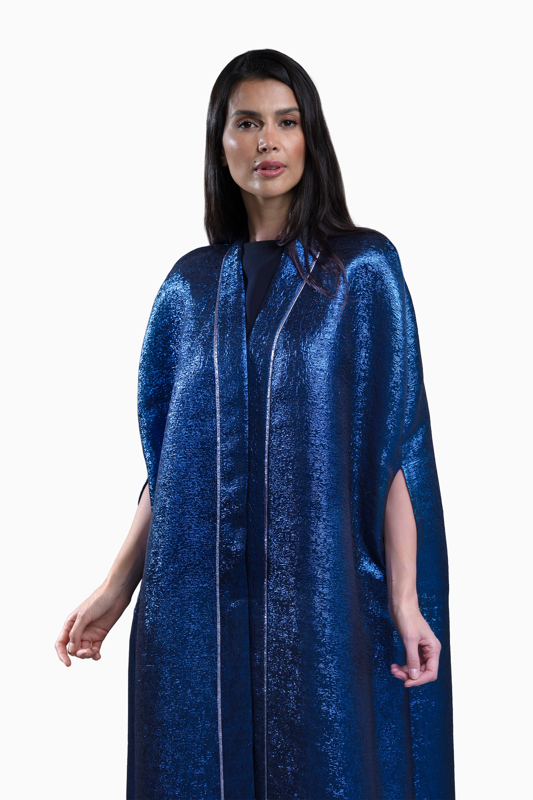 Durrah Navy Abaya Set