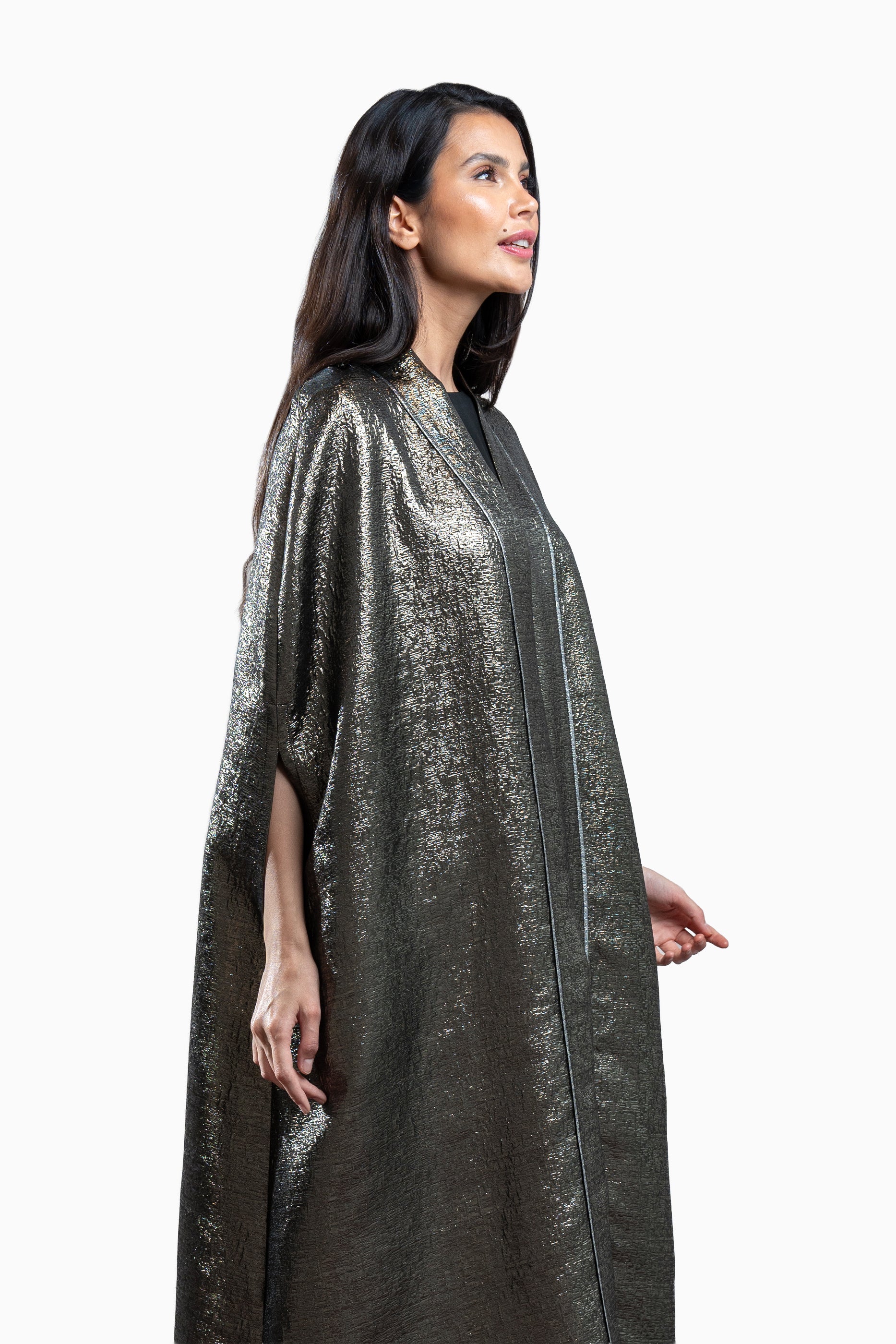 Durrah Olive Abaya Set