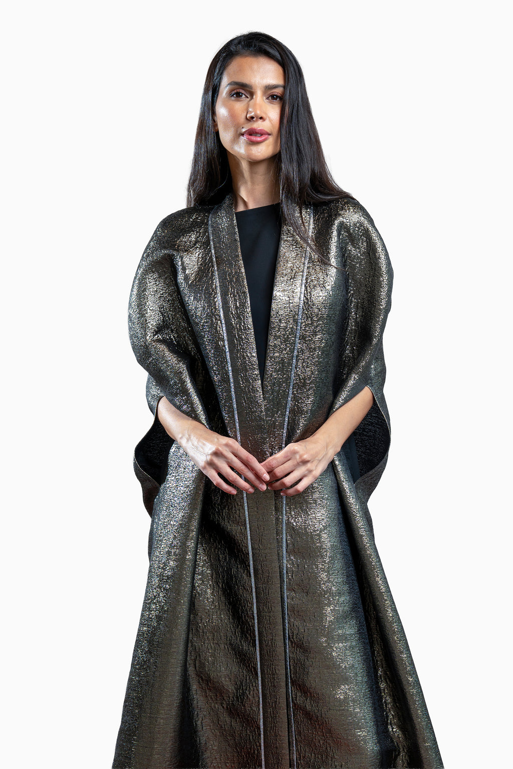 Durrah Olive Abaya Set