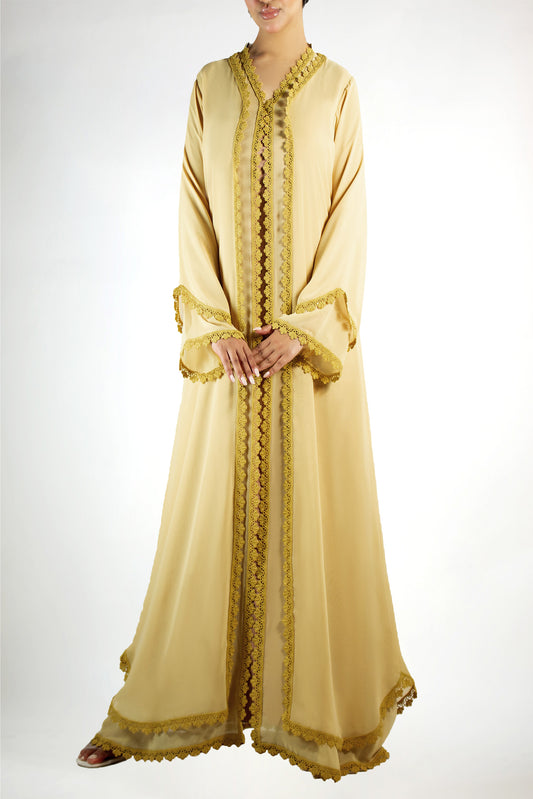 Lenah Maize Abaya Set