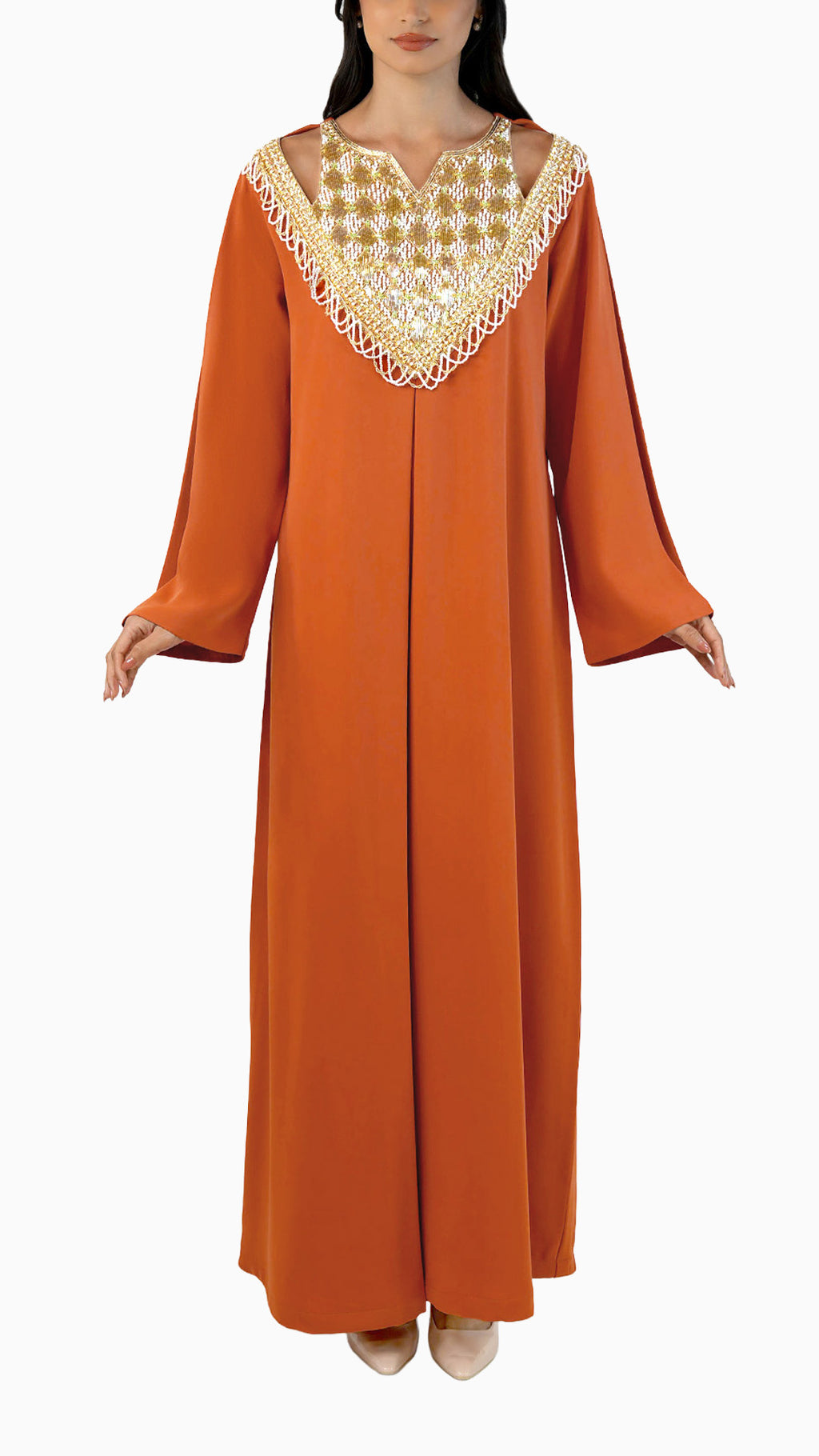 Salam Sunset - Embroidered Modern Kaftan