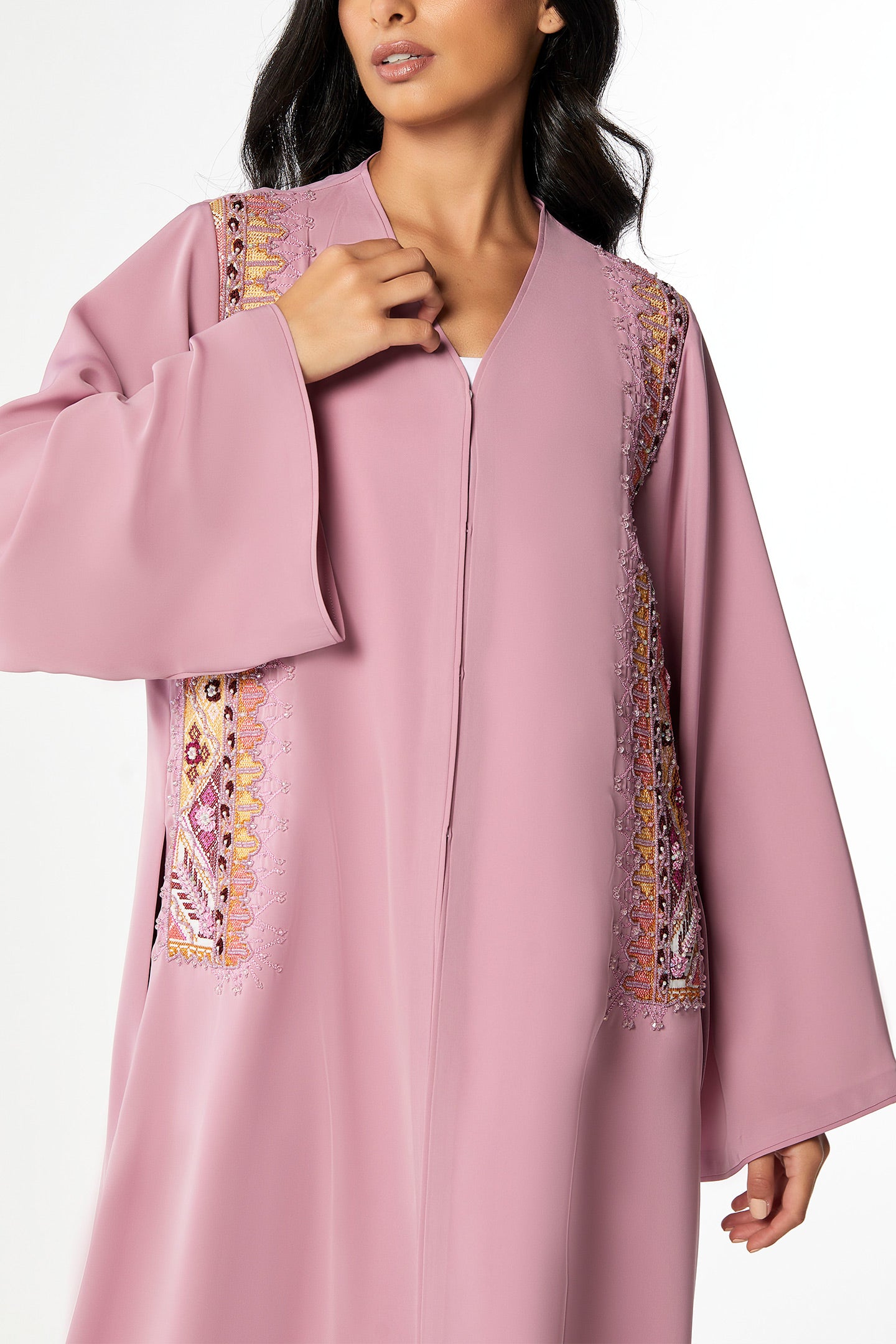 Blush Abaya Set in Dubai