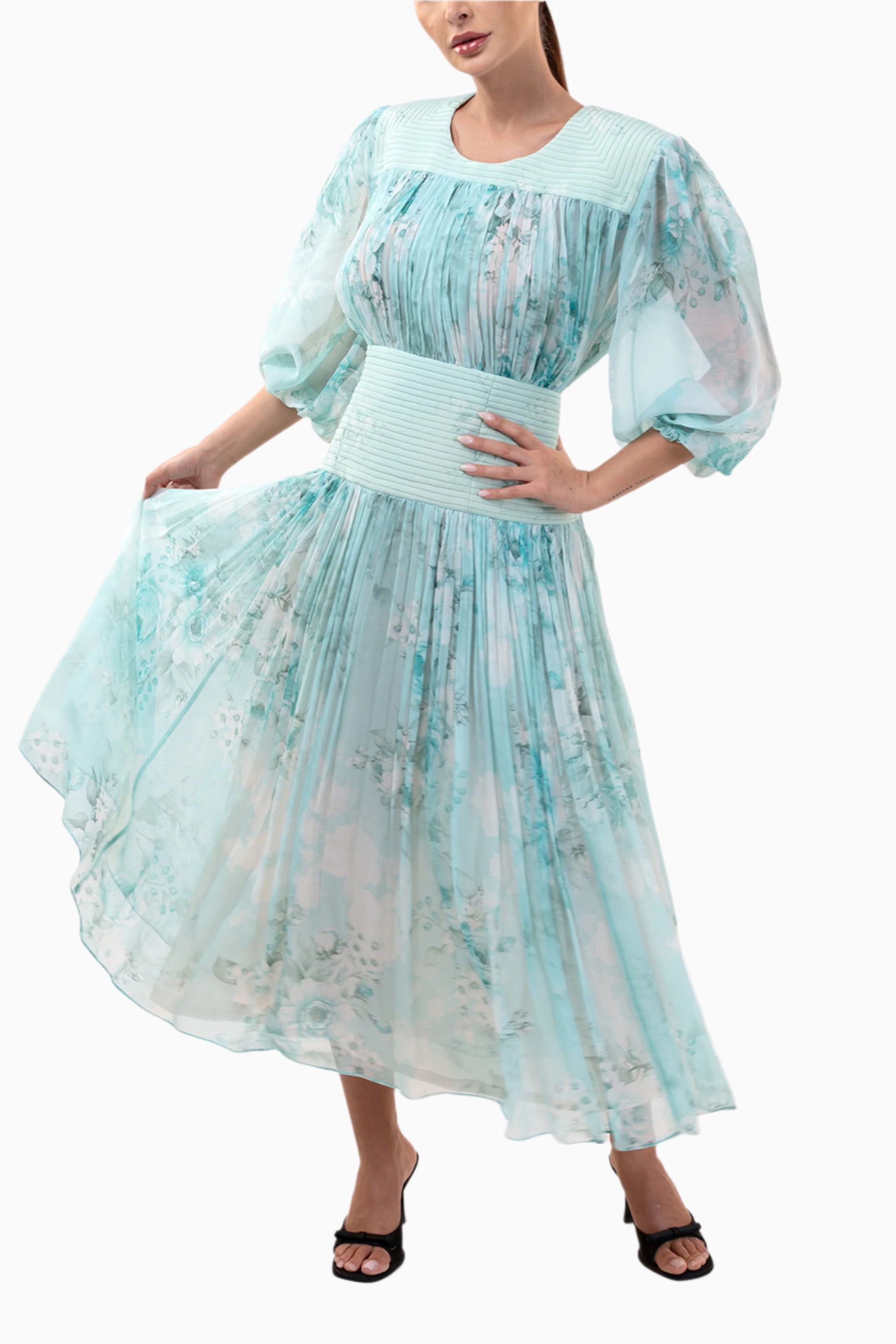 Calla Sky - Floral Print Dress