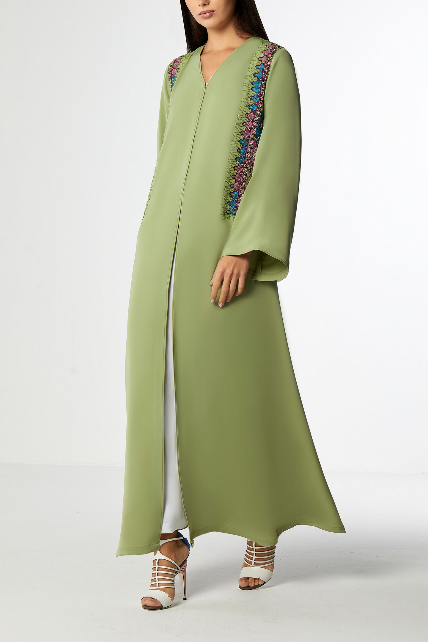 Blush Abaya Set