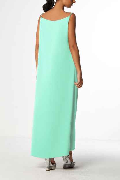 Celeste Abaya Set in Crepe Silk