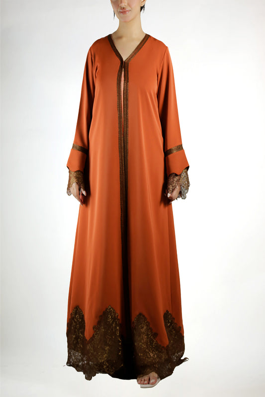 Lowlua Rose Abaya Set