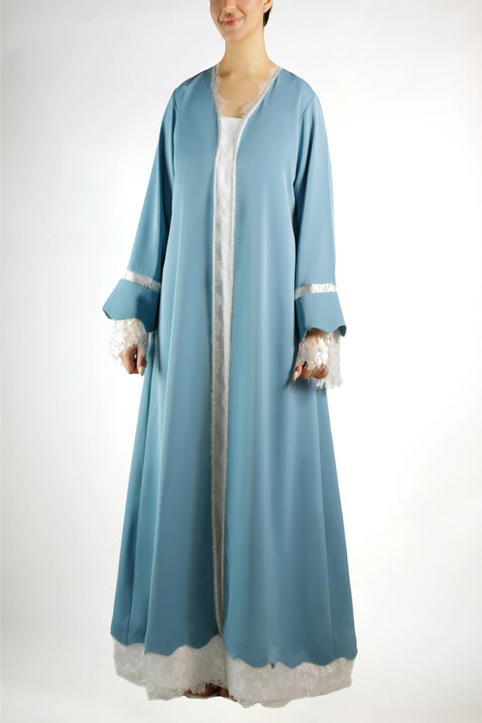 Lowlua Sky Abaya Set