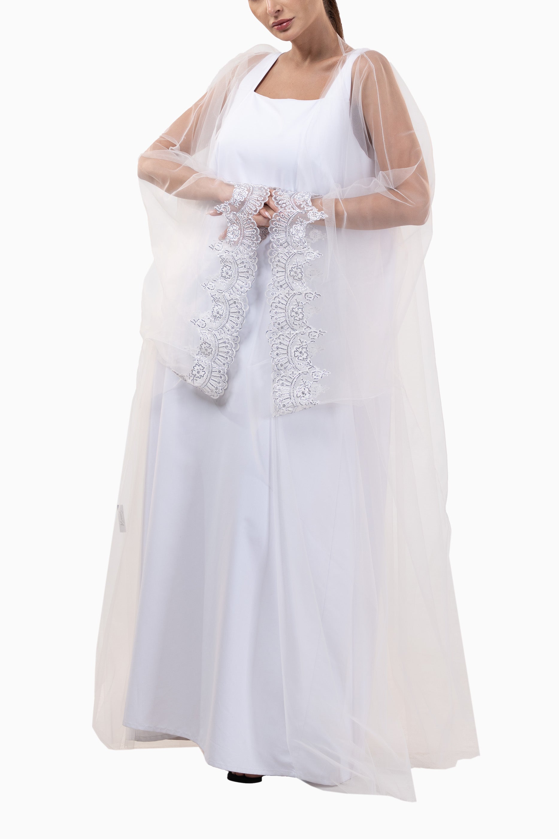 Lucia Opal - Organza Occasion Abaya