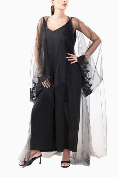 Lucia Tar Organza Occasion Abaya