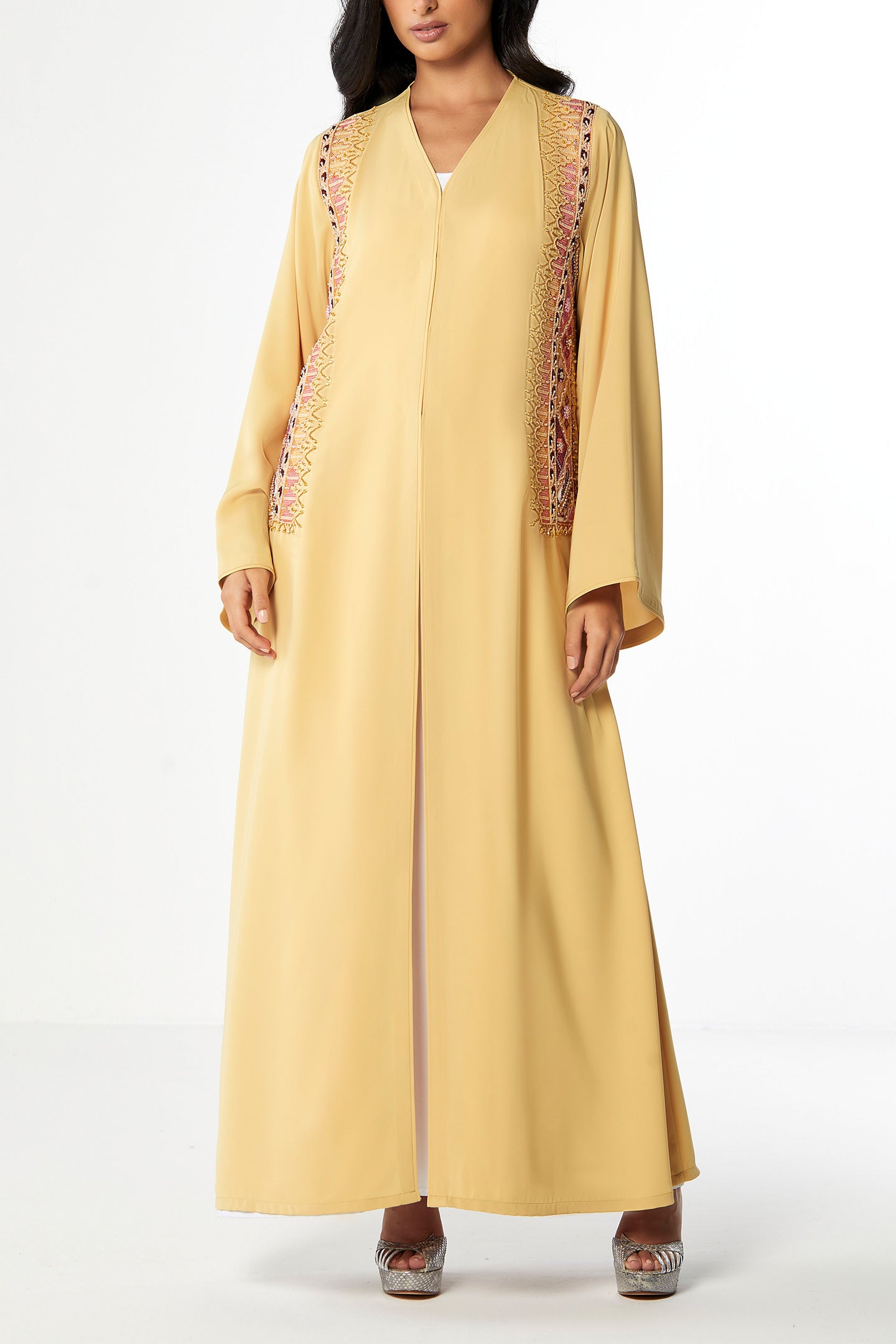 Blush Abaya Set