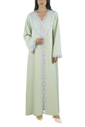 Sabah Willow- Floral Lace Abaya Set
