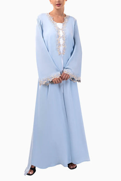 Farah Sky Abaya Set