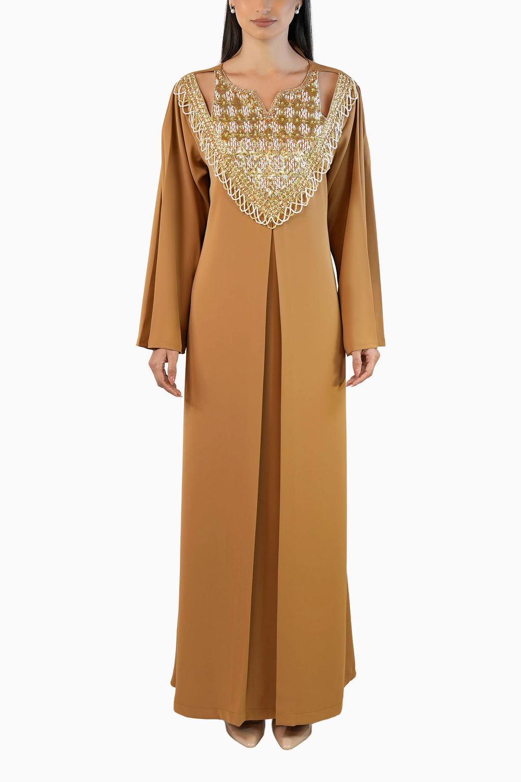 Salam Sand - Embroidered Modern Kaftan