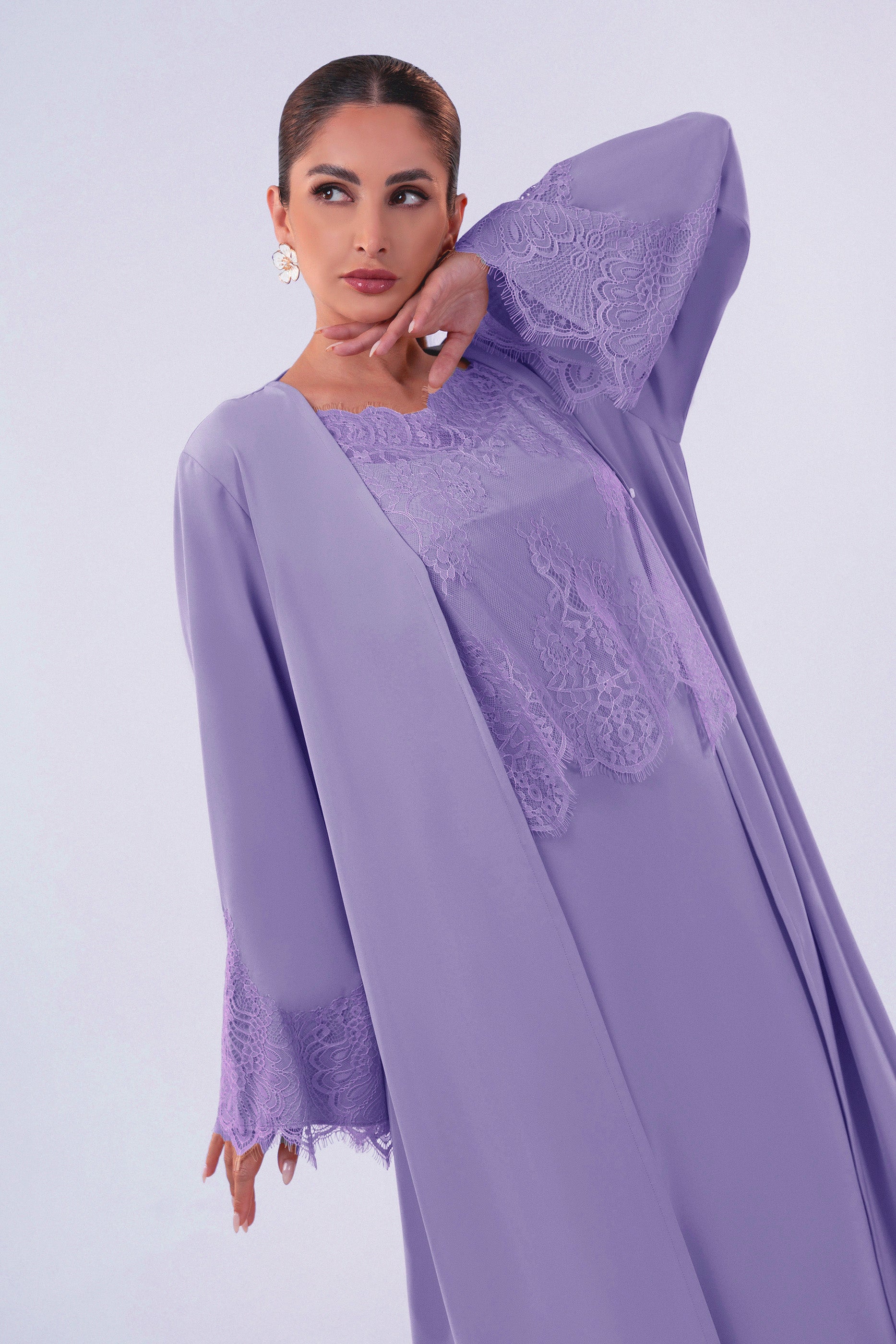 Shaden Ruby Abaya Set