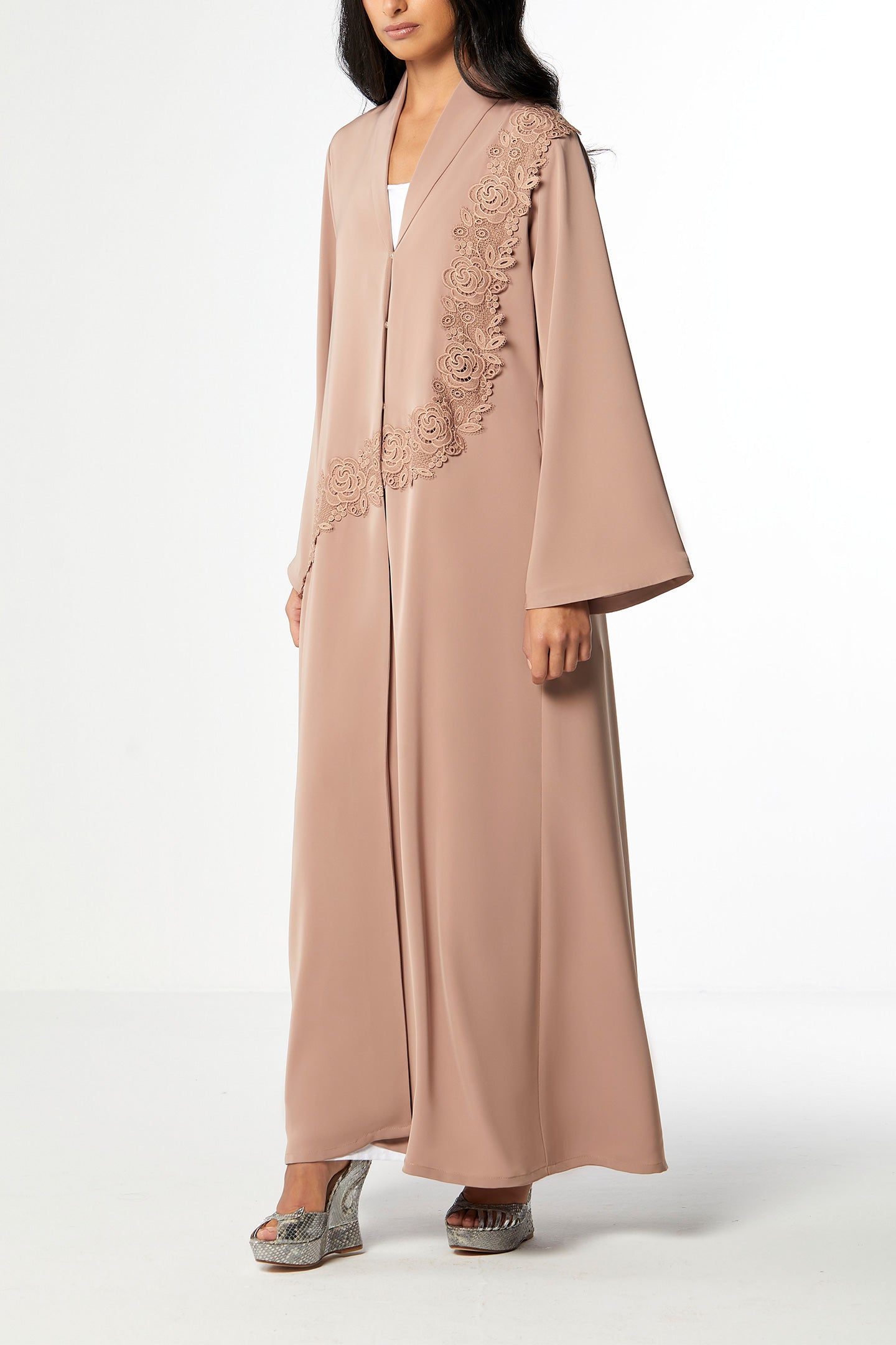 Volga Mint Abaya Set