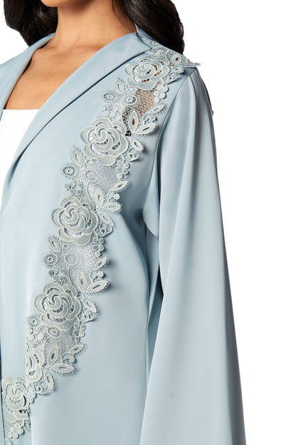 Volga Sand Abaya Set