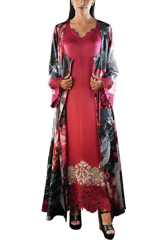 Saja Rose Abaya Set