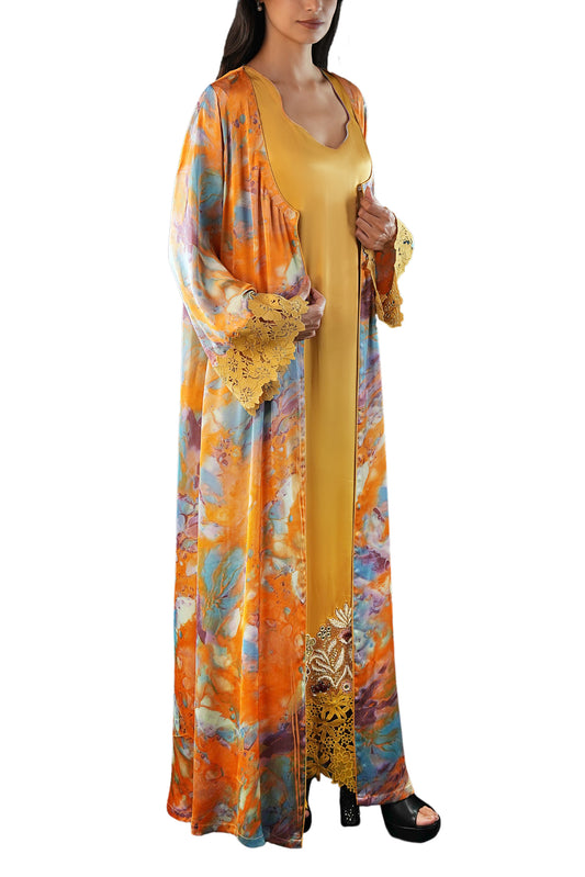 Saja Sunset Abaya Set