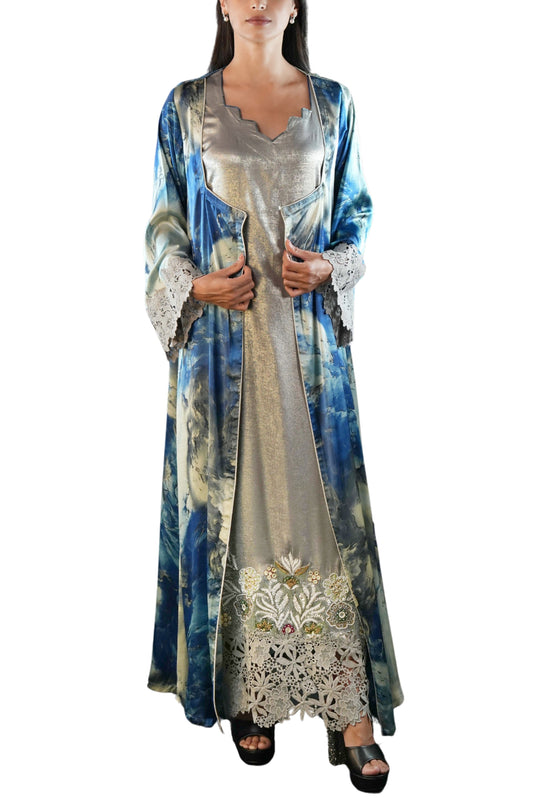 Saja Sky Abaya Set